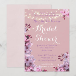 Invitación Tema de Sakura