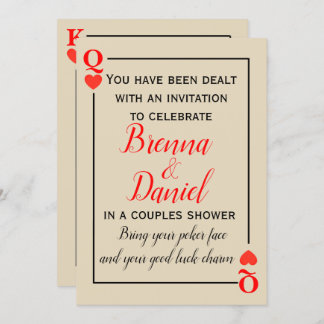 Invitación Tema del casino