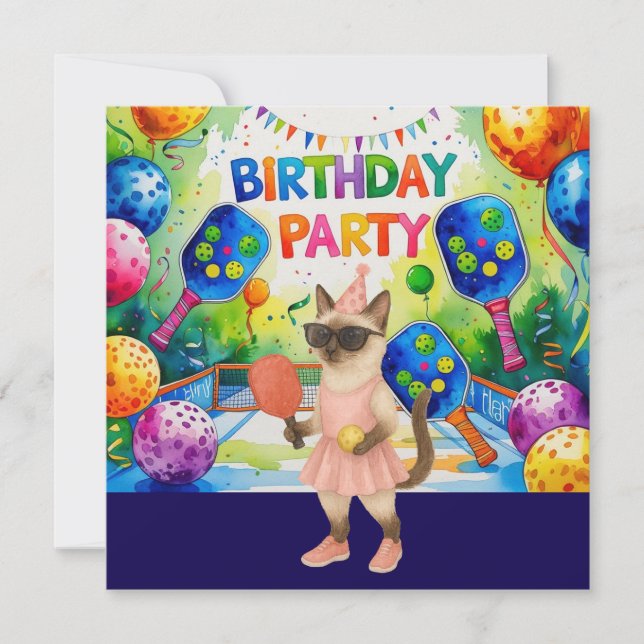 Invitación Tema del cumpleaños del baloncesto (Anverso)