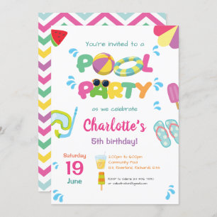 Invitación Tema del Fiesta del grupo