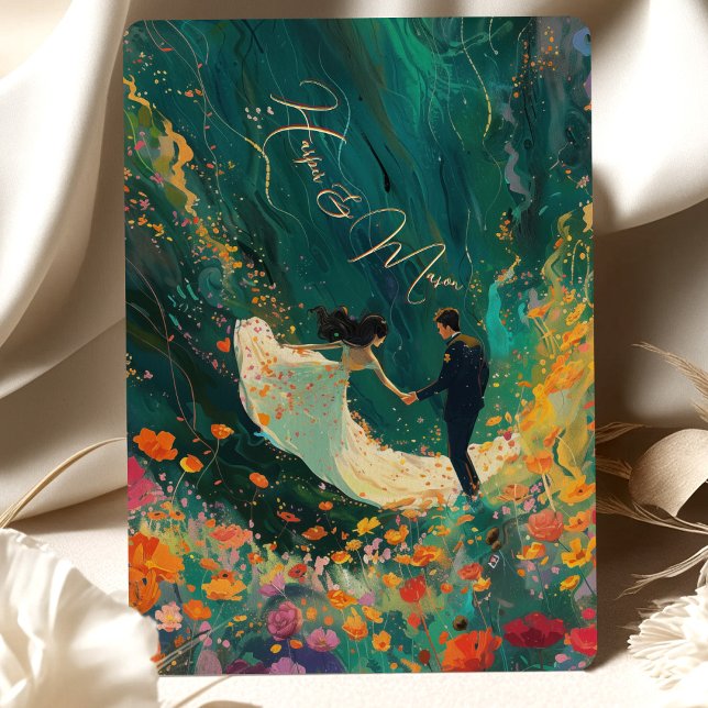 Invitación Tema del Jardín encantado (Subido por el creador)