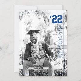 Invitación Tema deportivo de Varsity | 2 Partido de Graduació