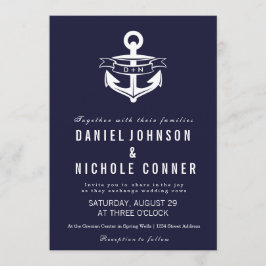 Invitación Tema náutico | BODAS