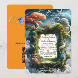 Invitación Temas metafísicos de fantasía espiritual
