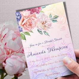 Invitación Temática Bridgerton Bridal Shower Tea Fiesta Brunc