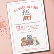 Invitación temática de el día de San Valentín Fies
