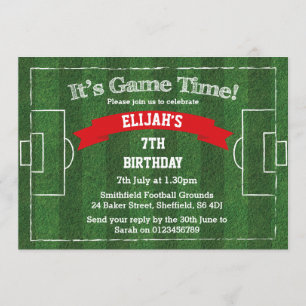 Invitación temática de la fiesta de cumpleaños del