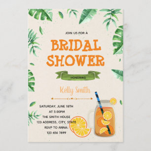 Invitación temática de Sangria fiesta