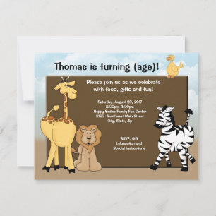 Invitación temática de Tundra