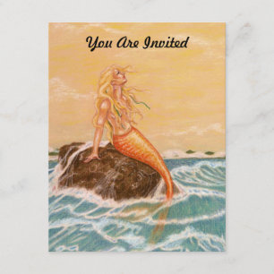 INVITACIÓN TEMÁTICA DEL PARTIDO MERMAID ~ EZ AL PE