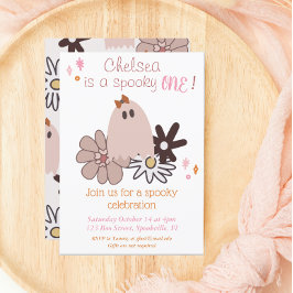 Invitación Tembloroso primer cumpleaños de un Chica