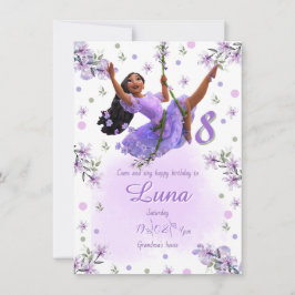 Invitación Template Isabella's Birthday Invitation