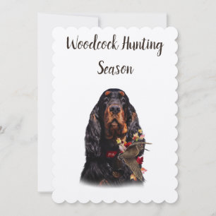 Invitación Temporada de caza de Woodcock