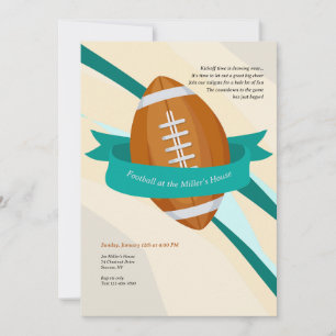 Invitación Temporada de fútbol