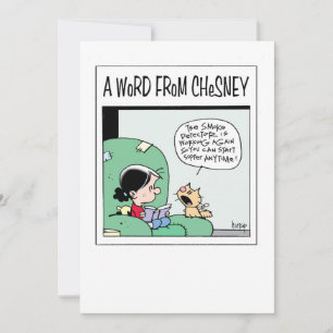 Invitación TEN GATOS - Una palabra de Chesney