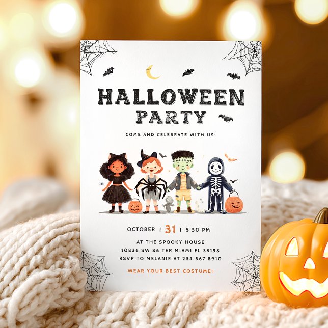 Invitación Tenebrosa para Niños a la Fiesta de Hal (Subido por el creador)
