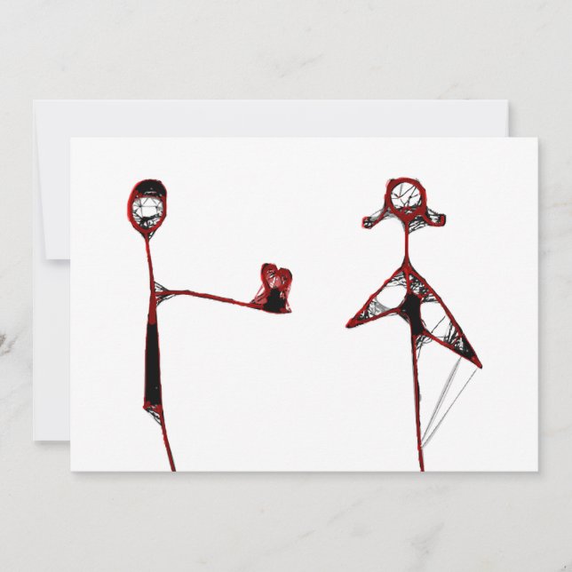 Invitación tener mi corazón (Anverso)