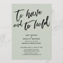 Tener y Mantener Simple Recepción de Boda Sage