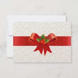 Invitación Tenga una alegre cena de Navidad