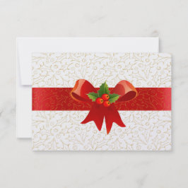 Invitación Tenga una cena de Navidad alegre y divertida
