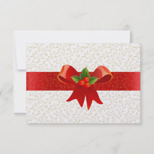 Invitación Tenga una cena de Navidad alegre y divertida