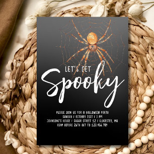 Invitación ¡Tengamos miedo! fiesta de halloween