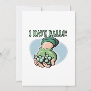Invitación Tengo Bolas 2