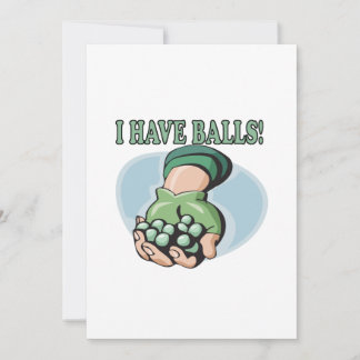 Invitación Tengo Bolas 2