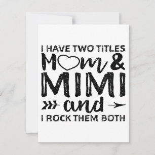 Invitación Tengo Dos Mamá Y Mimi Papa Y Mamá