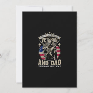 Invitación tengo dos títulos veteranos y papá y los romo