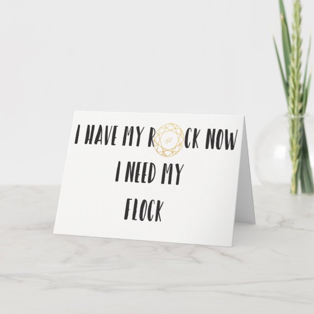 INVITACIÓN TENGO MI ROCA AHORA NECESITO MI PISTA DE BRIDESMAI (Anverso)