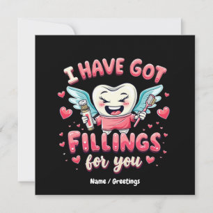 Invitación Tengo Películas Para Ti Cute Dentist Valentine
