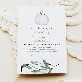 Invitación Tera - Baby Shower de la caída de la vegetación de