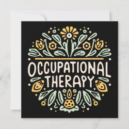 Invitación Terapia ocupacional