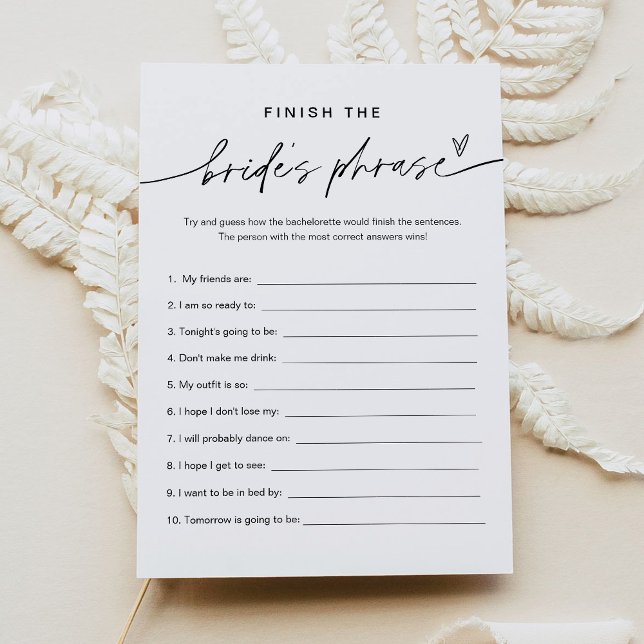 Invitación Terminar por fin el juego de la soltera de la novi (Subido por el creador)