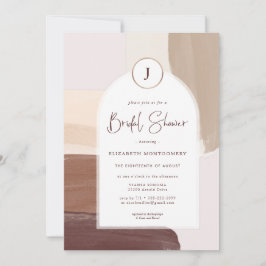 Invitación Terra Cotta | Ducha de novia