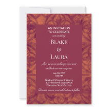 Terracota envejecida Floral Otoño Personalizada