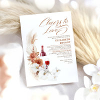 Terracota Floral Blanca Vino Dando Ducha De Novias
