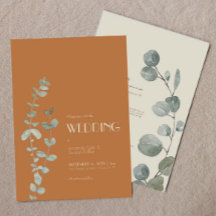 Terracotta Eucalyptus Deco Todo En Un Boda