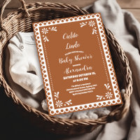 Terracotta Mexican Cielito Lindo Baby Shower