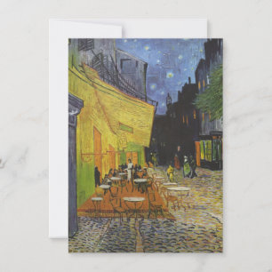Invitación Terraza del Café de Van Gogh