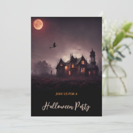 Invitación Testigos Spooky Lair Halloween