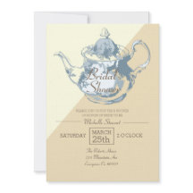 Tetera Rubor moderna | Fiesta de té de novia | PER