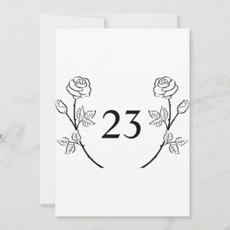 Invitación texto caligráfico minimalista