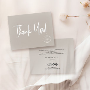 Invitación Texto del logotipo comercial editable de tono de l