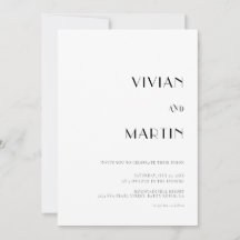 Texto negrita Boda blanco y negro todo en uno QR