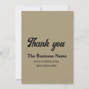 Invitación texto simple de agradecimiento añadir detalles del