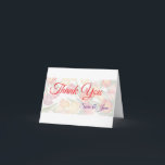 Invitación thank you card<br><div class="desc">thank you card for wedding invitations and other occasions</div>