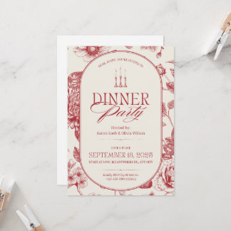 Invitación Thanksgiving Dinner Invitation 