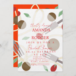Invitación That’s Amore Italian Pasta Wedding